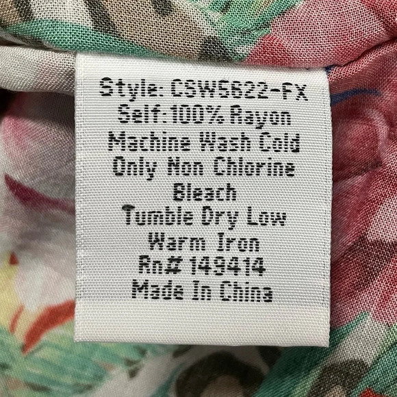 Johnny Was FLEUR KAFTAN DRESS WITH BRAIDED TIE leopard print with butterfly’s - Picture 9 of 14